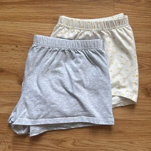 Seventh & Sunset Gray and Cream Underwear Set